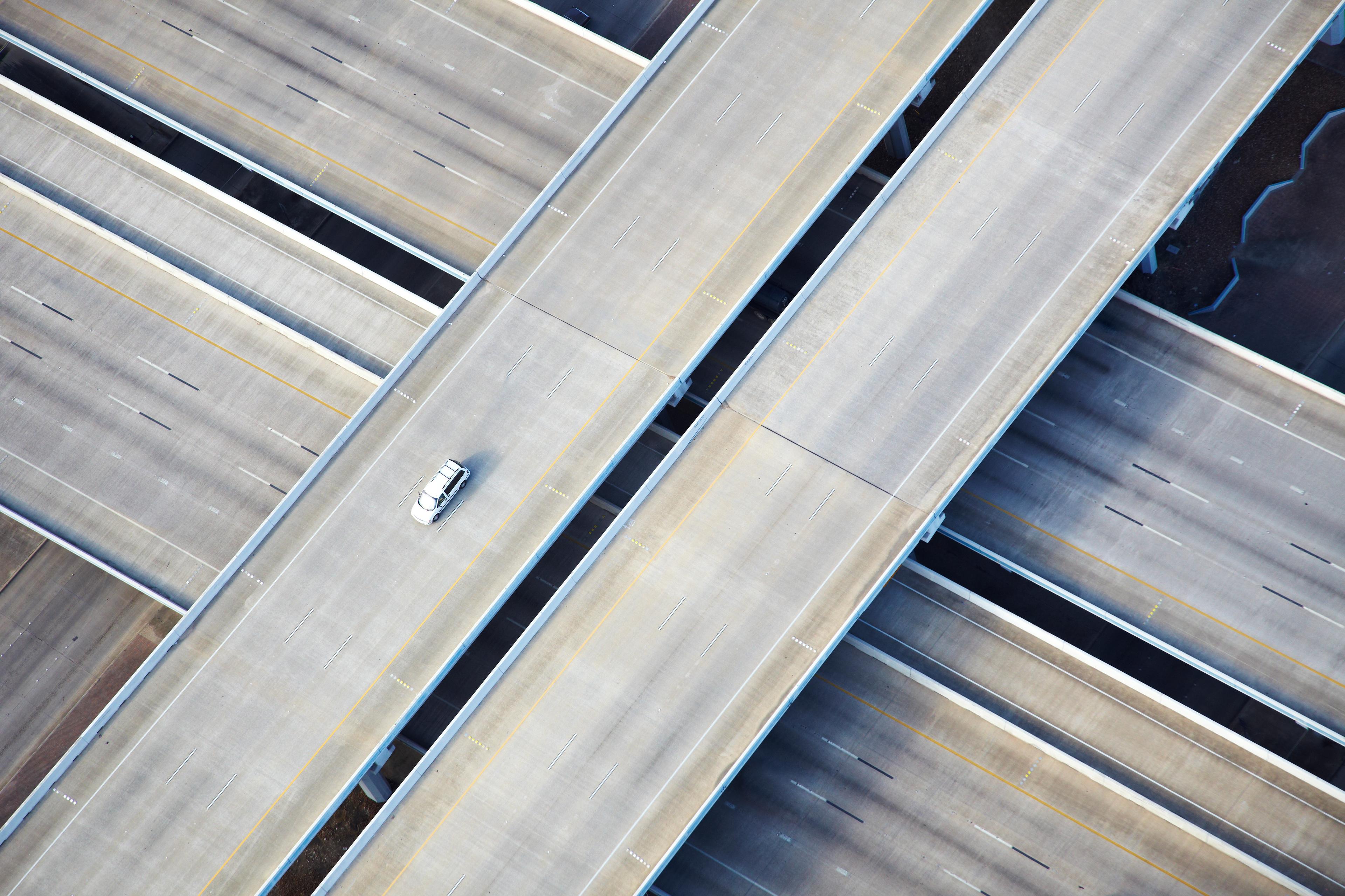 car in the city